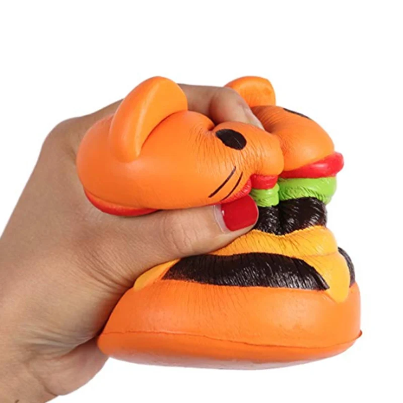Squishy Chat Hamburger Kawaii – Image 4