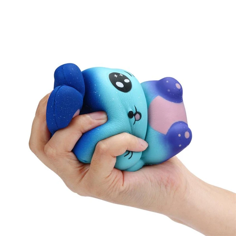 Squishy Lapin Bleu Galaxy Kawaii – Image 4