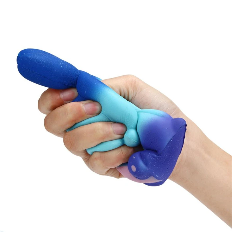 Squishy Lapin Bleu Galaxy Kawaii – Image 5