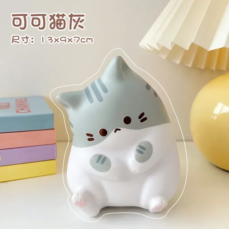 Squishy Chat Rondouillet Curieux - Kawaii – Image 8