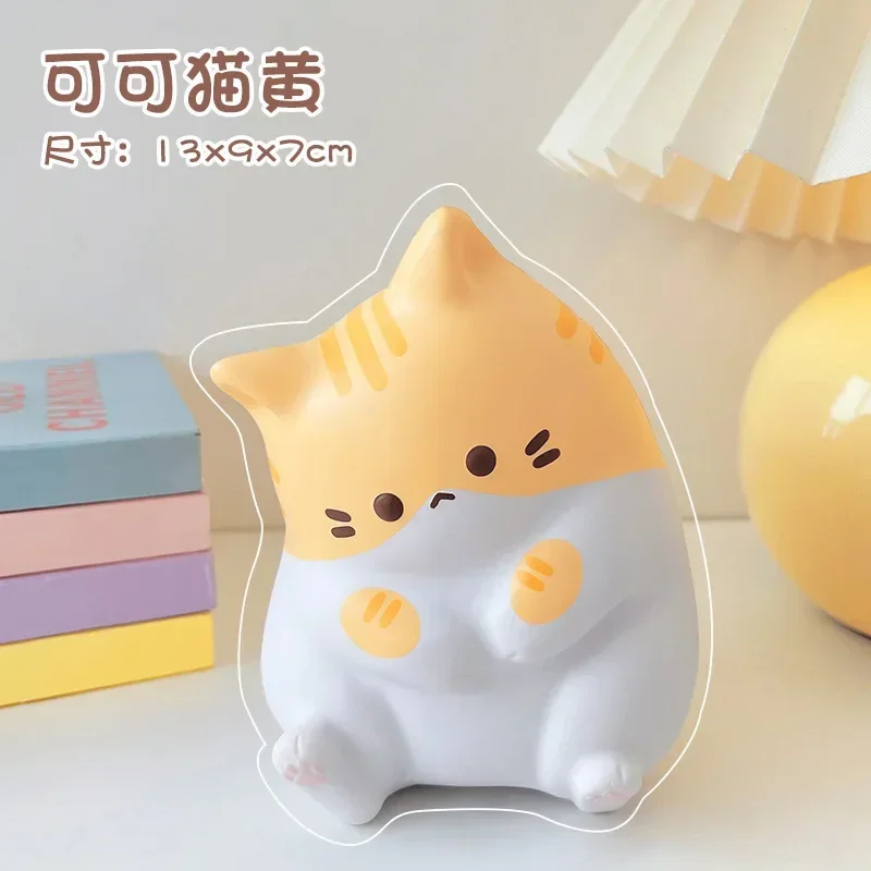 Squishy Chat Rondouillet Curieux - Kawaii – Image 7