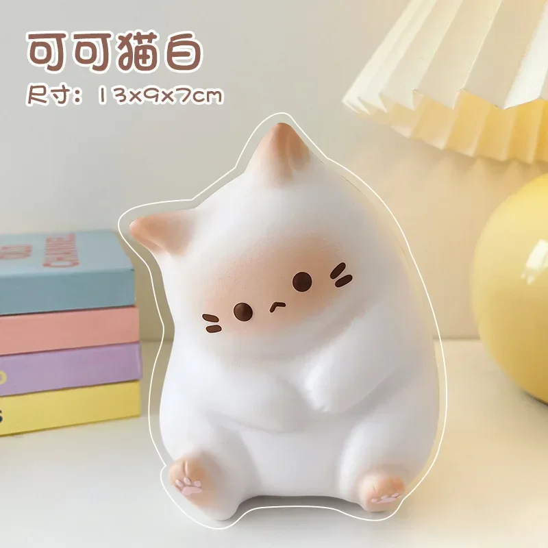 Squishy Chat Rondouillet Curieux - Kawaii – Image 6