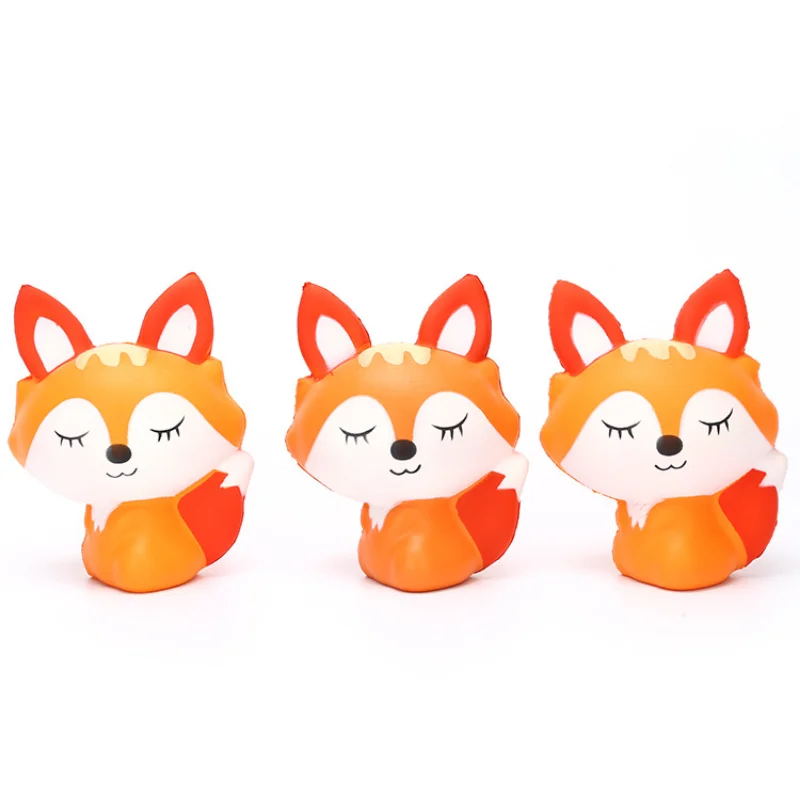Squishy Renard aux Yeux fermés - Kawaii – Image 5