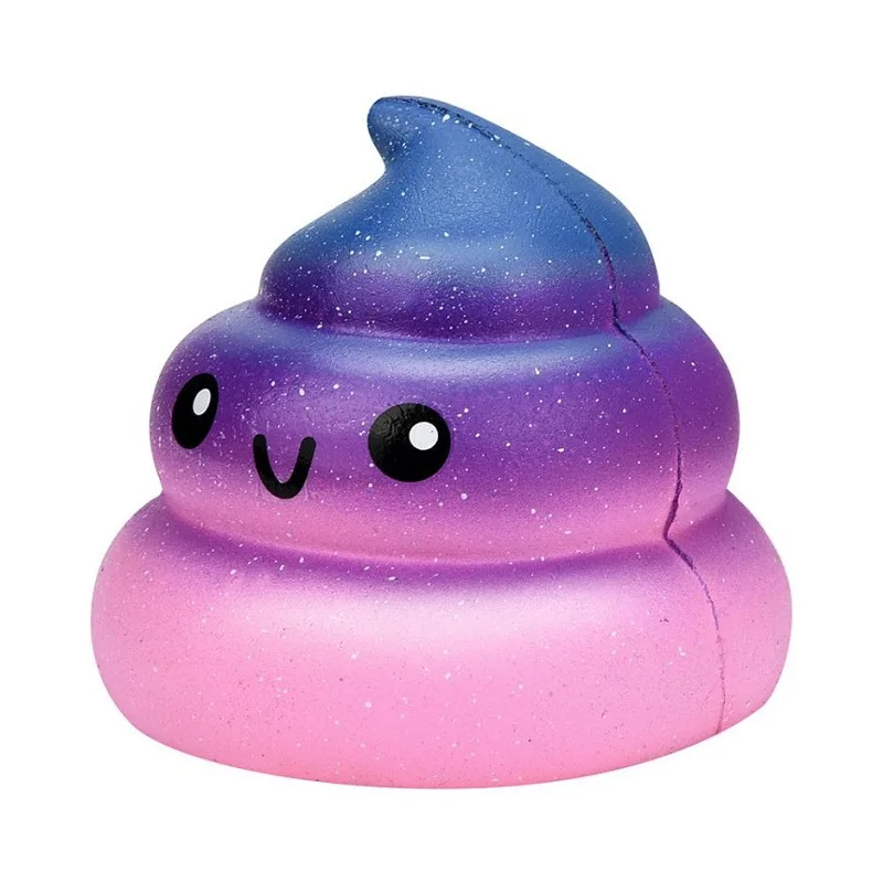 Squishy Caca Violet Kawaii et Moche - Galaxy – Image 3