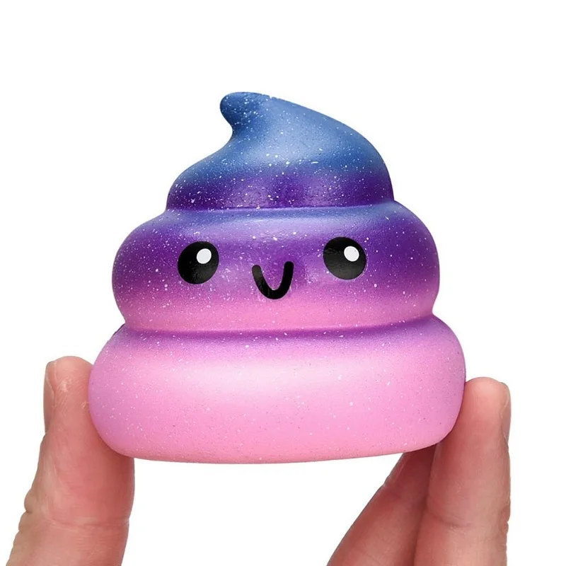Squishy Caca Violet Kawaii et Moche - Galaxy – Image 5