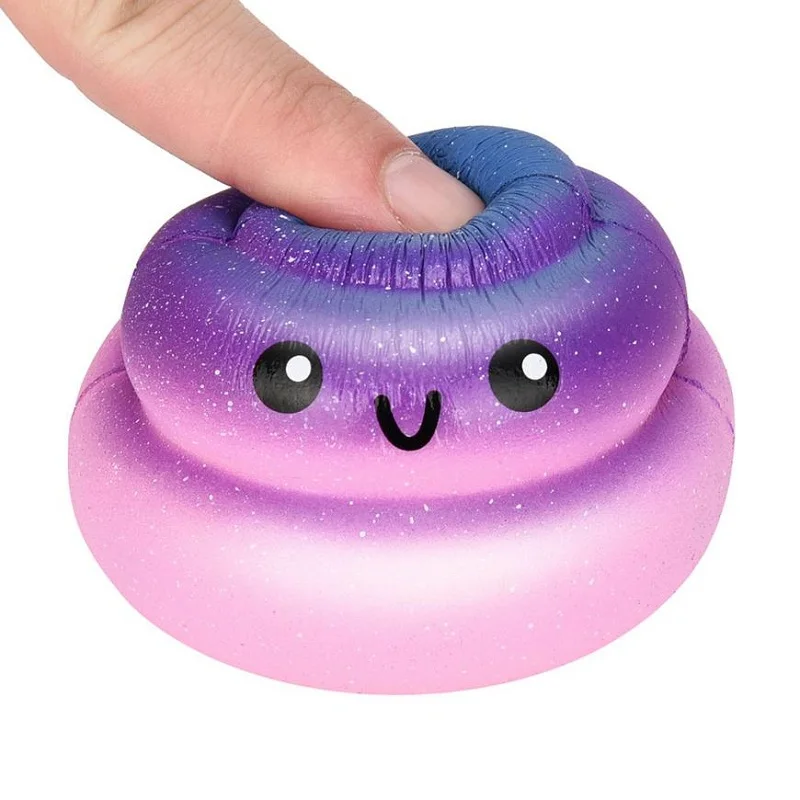 Squishy Caca Violet Kawaii et Moche - Galaxy – Image 6
