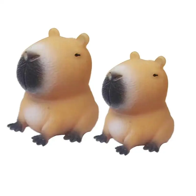 Squishy Capybara Réaliste et Jiggly – 8x6cm