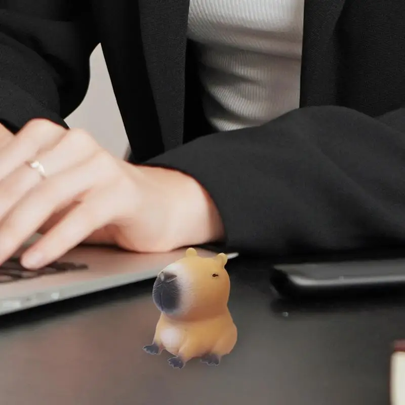 Squishy Capybara Réaliste et Jiggly – 8x6cm – Image 4
