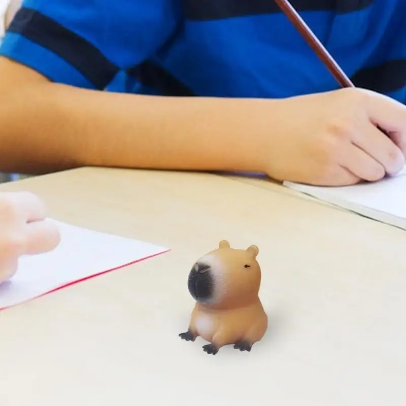 Squishy Capybara Réaliste et Jiggly – 8x6cm – Image 2