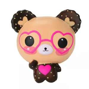 Squishy Biscuit Ourson au Chocolat - Kawaii