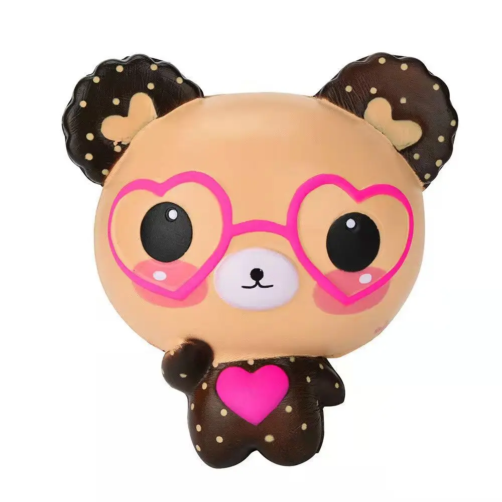 Squishy Biscuit Ourson au Chocolat - Kawaii