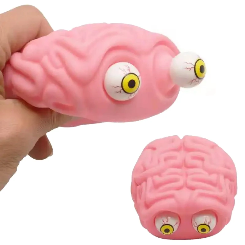 Squishy Cerveau Moche - Yeux Exorbités