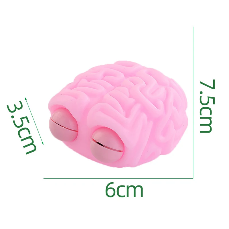 Squishy Cerveau Moche - Yeux Exorbités – Image 5