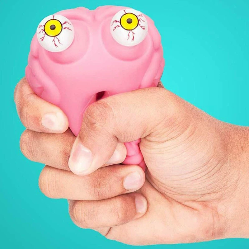 Squishy Cerveau Moche - Yeux Exorbités – Image 3