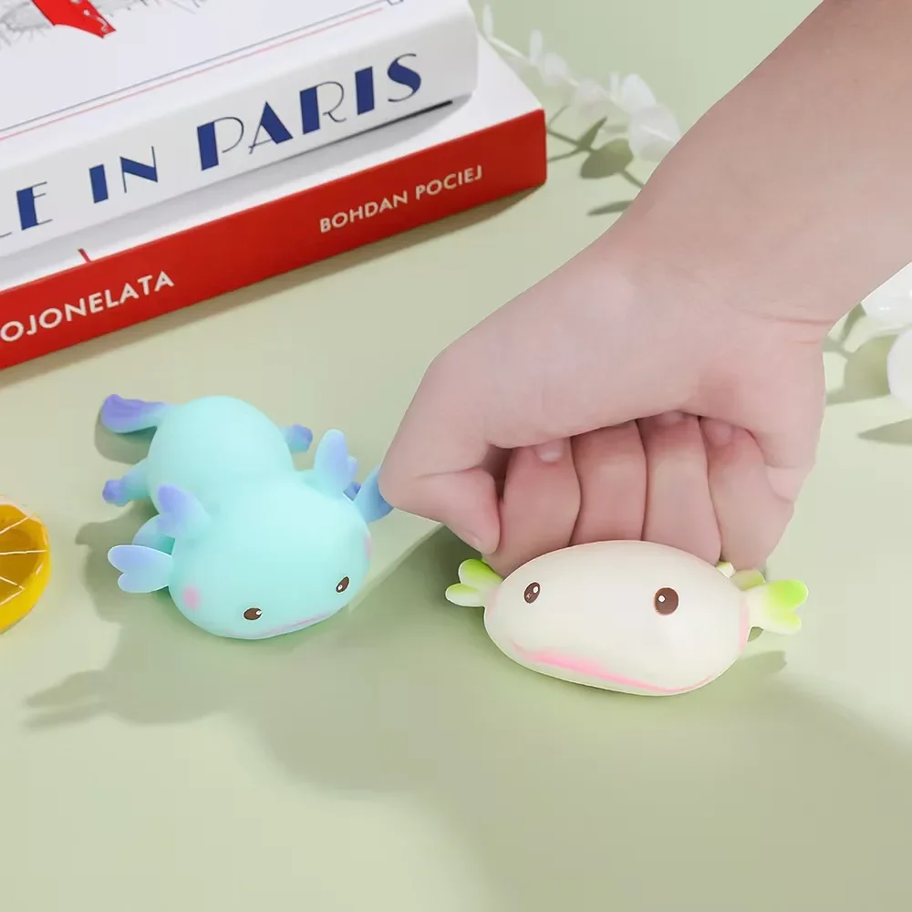 Squishy Axolotl - Pokemon Vivant - Kawaii - Violet – Image 3