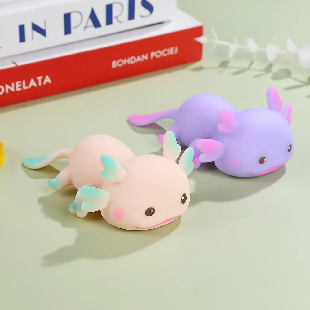 Squishy Axolotl - Pokemon Vivant - Kawaii - Violet – Image 5