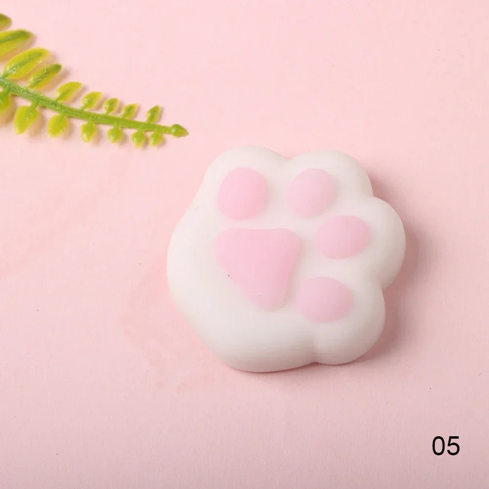 Squishy Patte de Chat Kawaii - Mini - Grise – Image 2